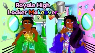 I Gave My Royale High locker A Makeover to Match my New Look [upl. by Jeddy]