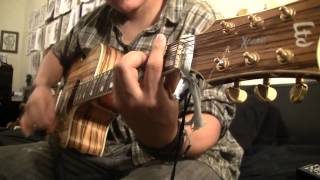 ESP LTD Zebrawood Acoustic Guitar Sound Samples LTD Xtone EWZ [upl. by Nita]