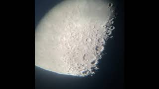 Moon from Celestron NexStar 127 SLT MaksutovCassegrain Telescope Shorts telescope celestron [upl. by Kary]