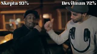 Skepta vs Devilman [upl. by Entirb]