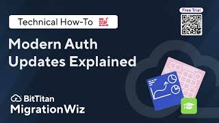 MigrationWiz Modern Authentication UI Updates with a Free Trial Offer [upl. by Arratoon]