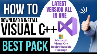 How To Download All In One Visual C Redistributable Package For Windows And Why [upl. by Bounds]