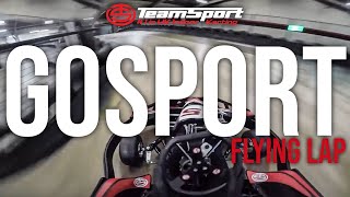 Flying Lap  TeamSport Karting Gosport [upl. by Ingamar]