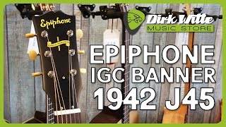 Epiphone Masterbilt J45 vs Gibson J45 [upl. by Akiras25]