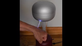 How Much Charge is There on a Van de Graaf Generator [upl. by Rene450]