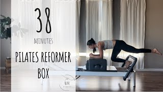 Pilates Reformer  Intermediate  Full Body Box [upl. by Nnairahs]