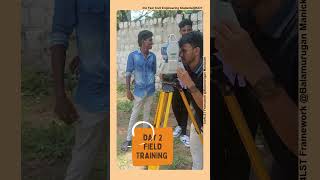 Day 2 at Land Survey Camp Practical Training with Auto Level and Total Stations [upl. by Lenoil]