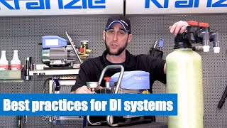 Best practices for DI systems and Kranzle  Deionized water filter systems [upl. by Voleta]