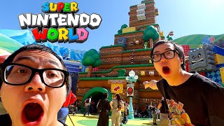 VIRGIN VISITS SUPER NINTENDO WORLD [upl. by Gnilrits236]