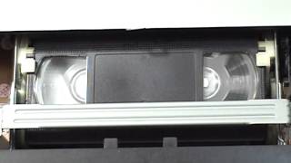 Sony SLV N51 VHS VCR fastforwardrewind cycle of a T160 VHS cassette [upl. by Reffotsirhc213]