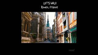 ROUEN France  A Medieval Gem 4K travel walk travel [upl. by Truda]