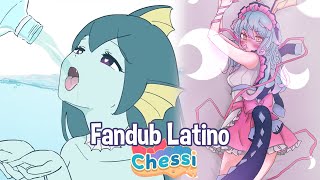 Vaporeon copypasta animated  Fandub Latino【ChessiVT ft KendoMurft 】 [upl. by Akli]