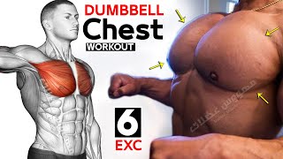 🟠 Exercise Chest Workout Dumbbells Only [upl. by Galanti]