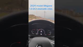 Megane 15 DCI otomatik vites hızlanma vıdeosu automobile renault [upl. by Evante219]