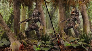 Building The Predator Jungle Hunter Diorama [upl. by Brigit229]