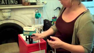 Feeding Pump with Breastmilk Part 2 of 2  Water method [upl. by Blynn]