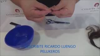 COMO HACER UN TELAR PARA CORTINAS DE PELO NATURAL [upl. by Barina]