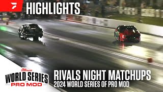 Every Rivals Night Matchup  2024 World Series of Pro Mod at Bradenton Motorsports Park [upl. by Wamsley]