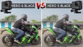 GoPro Hero 6 Black Vs GoPro Hero 5 Black in 4K  Full Review  RWR [upl. by Arual]