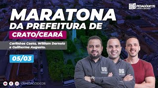 Maratona Específica Prefeitura de Crato [upl. by Yenduhc776]