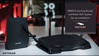 How to Set Up the XRM570 Nighthawk Pro Gaming Router and Mesh WiFi System by NETGEAR [upl. by Todd]