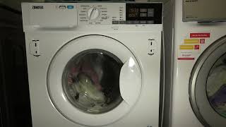 Zanussi FlexiTime Z716WT83BI  Cotton 90c Wash [upl. by Romine]