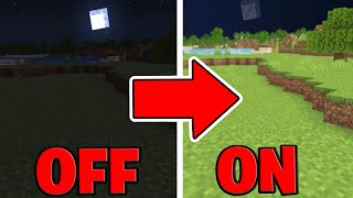 How To Get Fullbright For Minecraft Bedrock 121 [upl. by Rojas]