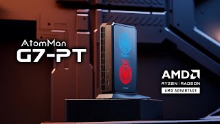 The AllNew G7 PT Is The Worlds First AMD Advantage Mini Gaming PC Hands On Review [upl. by Jelks]