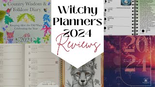 The Best Witchy amp Pagan Diaries Calendars and Datebooks for 2024 ⭐️ ALL SMALL INDIE CREATORS [upl. by Fairweather]