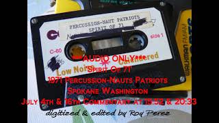 1971 Percussion Nauts Patriots Drum and Bugle Corps  Audio Only [upl. by Yeffej]