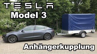 Nachrüstung einer Anhängerkupplung AHK für das Tesla Model 3 alle Versionen [upl. by Leslee524]