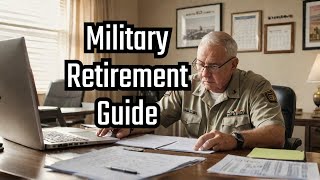 Planning Your Military Retirement A Stepby Step Guide [upl. by Ymij175]