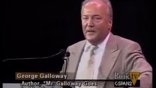 Christopher Hitchens tries to justify Hurricane Katrina and gets destroyed by George Galloway [upl. by Kruger521]