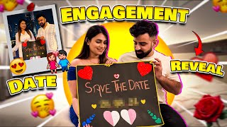 ENGAGEMENT amp WEDDING DATE REVEAL💍❤️ Shaadi Ki Taiyaari Shuru😍 wedding engagement marriage vlog [upl. by Ulick]