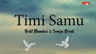 Timi Samu  Rodit Bhandari amp Somiya Barali  Dreams  Nepali Movie Song  Lyrics [upl. by Esertal]