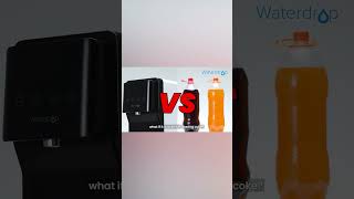 Amazing Waterdrop RO water filter system N1 can filter cola and orange juice into clear water [upl. by Ayimat659]