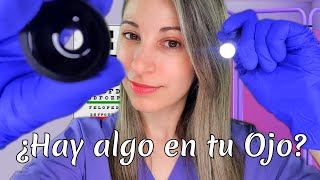 Clínica ASMR  Limpieza Ocular  Dilatación Pupila  Roleplay médico  SusurrosdelSurr [upl. by Jaela55]