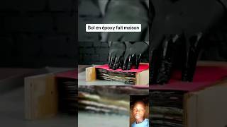 Bol en époxy fait maison creative funny prank fashion fabrication shorts [upl. by Ecinehs]