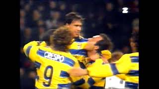 Parma AC  Olympique Marseille 30 UEFA Cup Final 1999 polski komentarz [upl. by Newel]