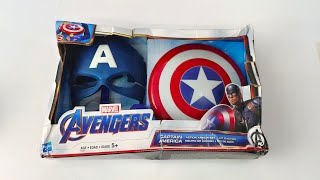 Marvel Avengers Captain America Role Play Set  Unboxing Zone [upl. by Clare]