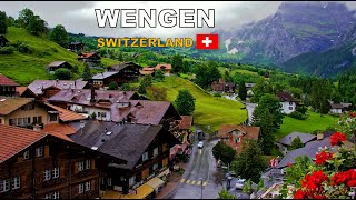 Wengen Switzerland  Magical Alpine Village in Switzerland [upl. by Issirk]