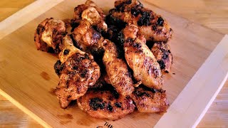 Grilled Chicken Wings on the Grill [upl. by Eizle87]