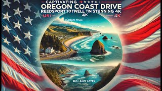 Captivating Oregon Coast Drive Reedsport to Thors Well in Stunning 4K [upl. by Nidla]