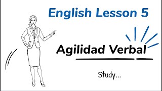 Unidad 5 Agilidad Verbal Ingles education englishspeaking idiomas improveyourenglish [upl. by Mclaurin]