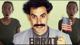 The Most Weirdest And Funniest Movie I Have Ever Seen‼️First Time Watching BoratREACTION movie [upl. by Relyhs]