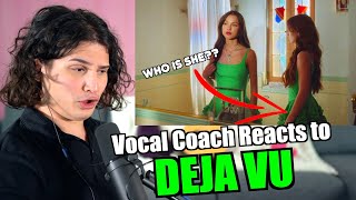 Vocal Coach Reacts to Olivia Rodrigo  Deja Vu [upl. by Aneri435]