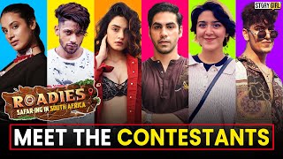 Roadies 18 Contestant List  Roadies Contestants  Roadies 2022  Roadies Voot [upl. by Ahsercul]