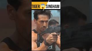 singham again trailer shorts tiger shroff new movie singham trending singam 3 trailer tigershroff [upl. by Ledeen]