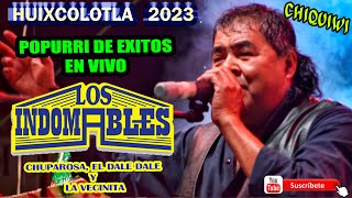 Los Indomables En Vivo 2023  Popurri  Chupa Rosas El Dale Dale Mi Vecinita [upl. by Halfon]