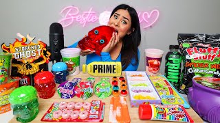 i Tried ASMR 10 POUND GUMMY Sticky Crunchy Sounds Mukbang 먹방 [upl. by Beatriz]